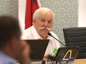 Essex town mayor Ron McDermott during council session on July 18, 2016.