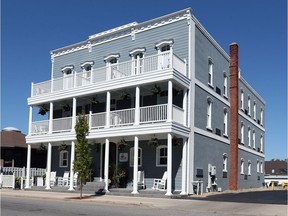 A new name, a new look: The Grove Hotel on Main Street in Kingsville. The building dates to 1854.