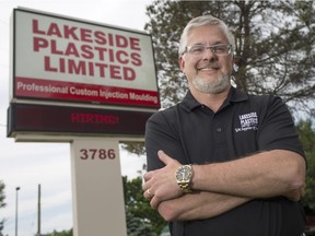 Jim Gazo, president of Lakeside Plastics Limited, says a Unifor strike against GM could affect production at the plant and even force layoffs.