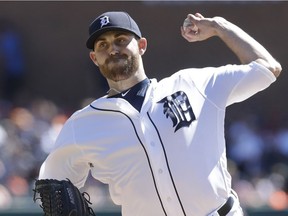 Detroit Tigers starting pitcher Matt Boyd throws during the first inning of a game against the Kansas City Royals on Sept. 25, 2016, in Detroit.