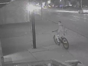 A suspect wanted in connection with an alleged sexual assault on Sept. 19, 2016 is pictured in this surveillance photo.