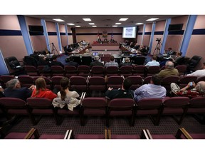 In this file photo, a Planning, Heritage and Economic Development Standing Committee meeting takes place at city hall in Windsor on Monday, May 9, 2016.                      (TYLER BROWNBRIDGE / WINDSOR STAR)