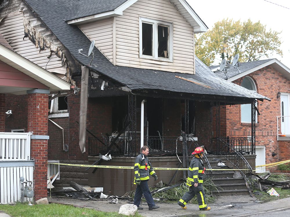 One dead, five injured in Rankin Avenue house fire Windsor Star