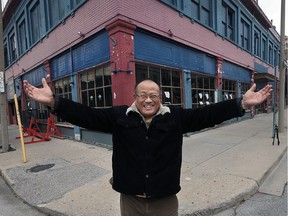 Henry Tam, a Toronto-based businessman is shown on Oct. 13, 2015, in downtown Windsor where he has purchased a number of properties on Chatham Street.