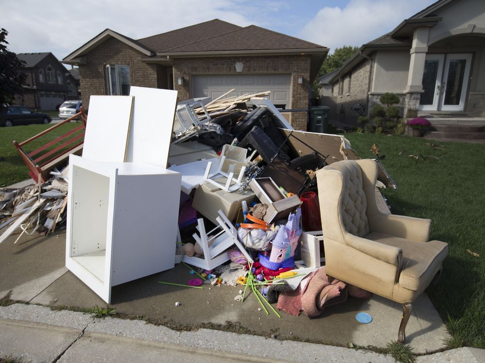 Special garbage pickups organized after flood | Windsor Star