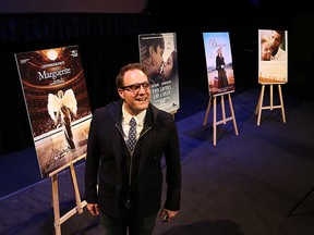 Windsor International Film Festival director Vincent Georgie shares a laugh at a press conference on Oct. 13, 2016, announcing the film lineup and other features of this year's edition (Nov. 1 to 6).