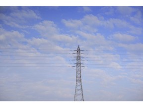 High voltage pole. Photo by Getty Images.