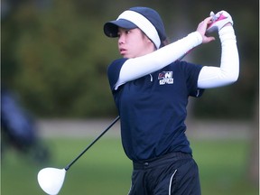 Jasmine Ly, of Holy Names, could not defend her OFSAA girls' golf title, but rallied to win the silver medal on Thursday in North Bay.