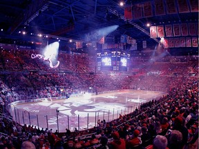 FAREWELL SEASON AT JOE LOUIS ARENA HOME OF THE DETROIT RED WINGS