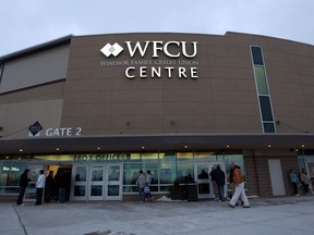 The exterior of the WFCU Centre is shown in this Feb. 11, 2010 file photo.