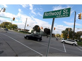 WINDSOR, ON. OCTOBER 24, 2016. --  The intersection of Dominion Blvd. and Northwood Street is seen in Windsor on Monday, October 24, 2016.                  (TYLER BROWNBRIDGE / WINDSOR STAR)