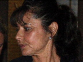 Sandra Zaher leaves Superior Court in November 2014.