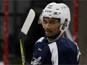 Jeremiah Addison is among the alternate captains with the Windsor Spitfires.