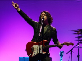Roland Orzabal of Tears for Fears performs with the band at The Colosseum at Caesars Windsor September 30, 2016.