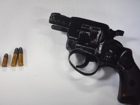 Windsor police seized this loaded .22 calibre revolver in connection with a drug trafficking probe.