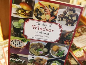 The Best of Windsor Cookbook by Jonathan Pinto, as published by Biblioasis.