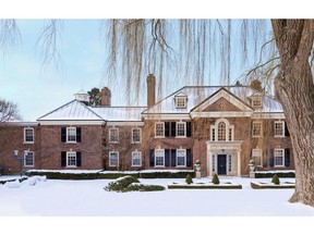 Conrad Black's home at 26 Park Circle Lane in Toronto is shown in a handout photo. An auction for the Toronto home of former media baron Conrad Black has officially opened.The 23,000-square-foot mansion in the tony Bridle Path neighbourhood was listed on March 8 with an estimated value of $21.8 million.THE CANADIAN PRESS/HO - Concierge Auctions