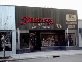 Diane Shoes store in its current location at 1329 Ottawa St.