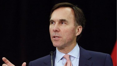 Finance Minister Bill Morneau addresses the Federation of Canadian Municipalities annual meeting in Ottawa on Nov. 22, 2016.