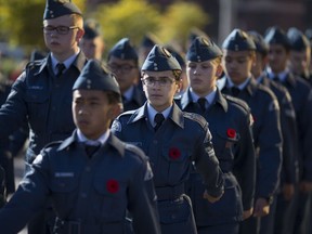 The Remembrance Day Parade hosted by the Royal Canadian Legion took place Nov. 6, 2016, in downtown Windsor.