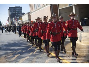 WINDSOR, ONT: NOVEMBER 6, 2016 -- The Remembrance Day Parade hosted by the Royal Canadian Legion took place Sunday, Nov. 6, 2016 in downtown Windsor.   (DAX MELMER/The Windsor Star)