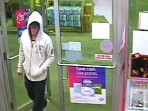 LaSalle police search for a theft suspect wanted for smashing car windows and stealing wallets.