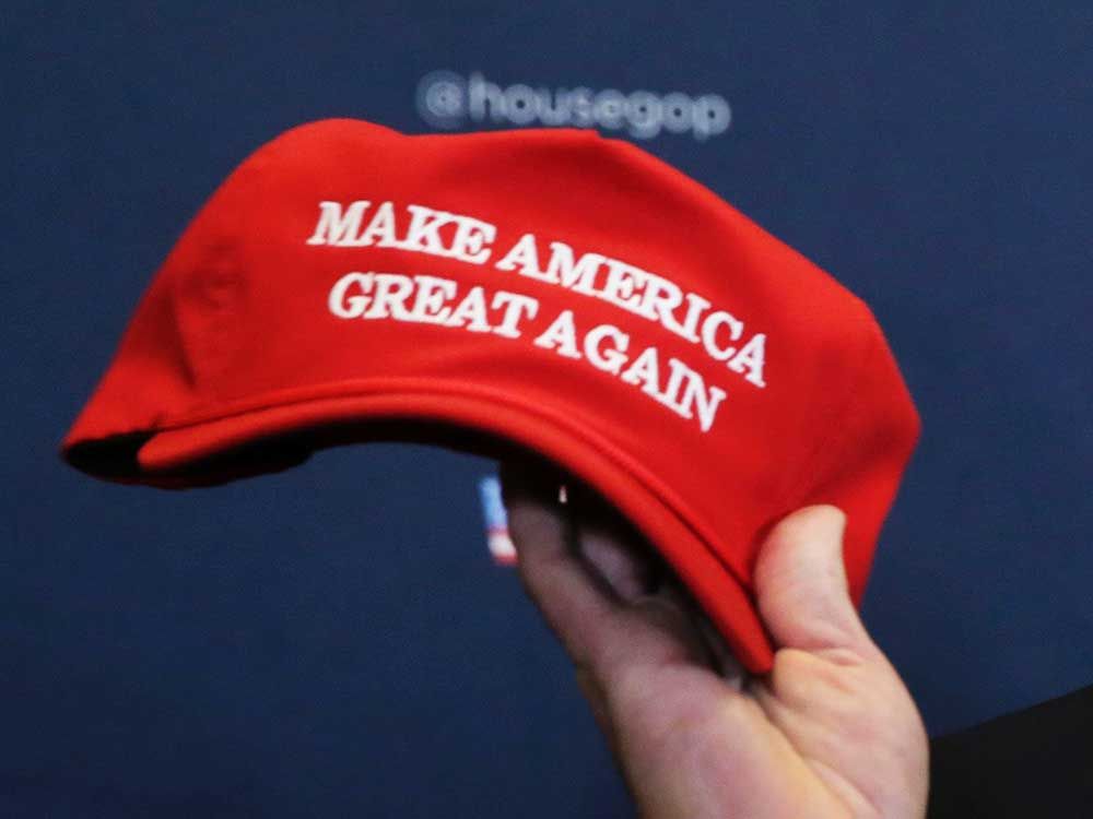 Not best sale trump hat