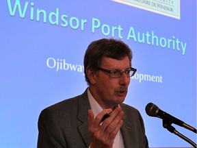David Cree, president and CEO of Windsor Port Authority, is seen on July 3, 2013.