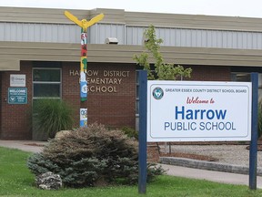 Harrow Public School is pictured in this 2015 file photo.