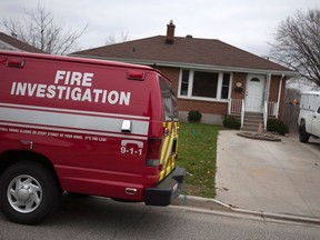 The Ontario Fire Marshal’s office is investigating a blaze at 8241 Menard Street that broke out about 2 a.m. on Dec. 4, 2016.