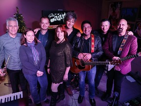 Portrait of the The S'Aints at the Windsor Star News Cafe Soup Market on December 7, 2016 in Windsor, Ontario.   The S'Aints are getting ready for their holiday show at the Colosseum at Caesars Windsor.