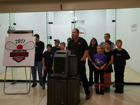Leamington will host the 2017 Racquetball Canada Junior National Championships in April. (Twitter Photo from @OnThe42)