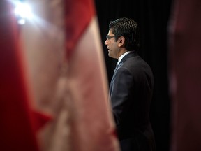 Ontario's Attorney General Yasir Naqvi attends an announcement in Toronto on Thursday December 1, 2016. Ontario is announcing plans to hire more judges, Crown attorneys, duty counsel and court staff to try to shorten the time it takes for criminal cases to get to trial. THE CANADIAN PRESS/Chris Young
