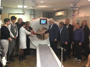 Leamington Hospital unveiled a new state-of-the-art CT scanner on Dec. 16, 2016.