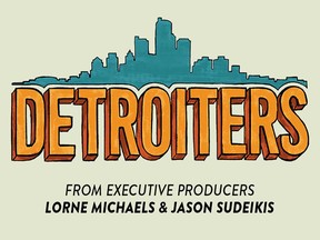 Logo for the new Comedy Central television series Detroiters, premiering Feb. 7, 2017.