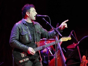 Singer-songwriter Jody Raffoul fronts The S'Aints at the group's annual charity Christmas concert at Caesars Windsor on Dec. 18, 2016.