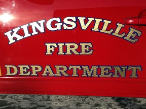A Kingsville fire truck is shown in this Jan. 1, 2015 file photo.