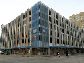 WINDSOR, ON: JANUARY 8, 2013 -- The Goyeau Street parking garage is pictured in Windsor on Tuesday, January 8, 2013. St. Clair College is trying to work a deal that would see the city owned building turned over to the college.            (TYLER BROWNBRIDGE / The Windsor Star)