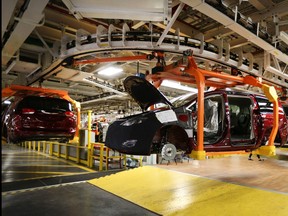 The 2017 Chrysler Pacifica is produced on the line at the Windsor Assembly Plant.