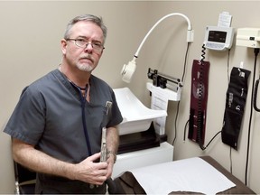 Dr. David Bridgeo, pictured on Dec. 5, 2016, is part of a group of local family doctors concerned with the proposed Patients First Act, or Bill 41.