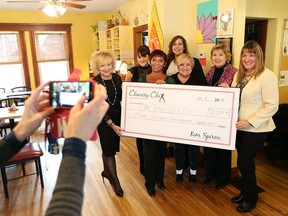 The Charity Chix stepped up for a pair of local non-profit organizations on Friday, Dec. 9, 2016 when they presented just over $11,700 to each charity.