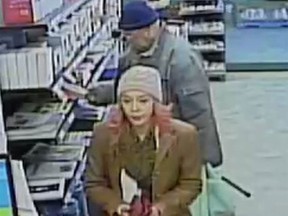 LaSalle police are looking for the public's help in identifying two people in connection to an incident at Zehrs on Malden Road.