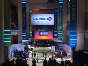 The North American International Auto Show in Detroit.