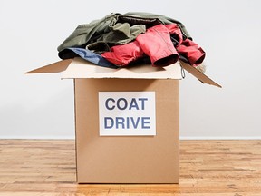 Coat drive. Photo by Getty Images.