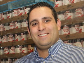 Sam Diab, president and co-owner of Highbury Canco, is shown in October 2014.