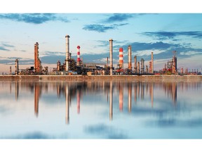 Industry - oil refinery, petrochemical plant. Photo by Getty Images.