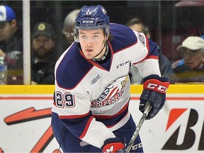 Leamington's Hayden Hodgson of the Saginaw Spirit.