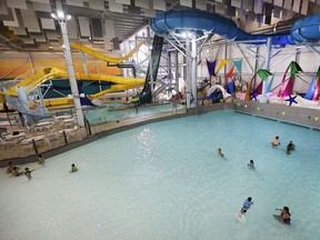 The inside of Adventure Bay Family Water Park is seen on Windsor on Aug. 12, 2015.