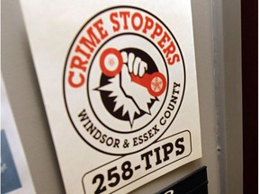 The Windsor & Essex County Crime Stoppers logo is shown in this April 24, 2012 file photo.