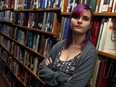 Sofia Baert is photographed in the Leddy Library at the University of Windsor campus on Jan. 27, 2017. Baert is campaigning for the No side in the upcoming referendum on funding for the new recreation facility.